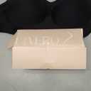 UIMERO 2026 Womens Wireless Bra Seamless Jelly Bras Full Coverage Supportive Comfortable No Underwire T-Shirt Everyday Bras Black, Large