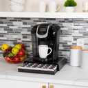 Mind Reader Single Serve Coffee Pod Drawer for 36 Pods, Countertop Organizer, Coffee Station Base, Black