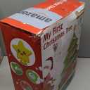 My First Christmas Tree for Toddlers: Kids Christmas Tree Toy Set with DIY Train Set&Tracks,18 Colorful Decorations Sensory Developmental for Little One Xmas Birthday Gifts for Boys & Girls (Green)