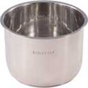 Instant Pot Stainless Steel Inner Cooking Pot 6-Qt, Polished Surface, Rice Cooker