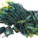 Vickerman 100 Lime Mini Light on Green Wire, 33' Christmas Light Strand