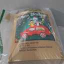 VCUTEKA Christmas Inflatables Outdoor Decorations - 9FT Inflatable Reindeer Penguin Polar Bear Christmas Tree Fun Trio Slide Scene Decor Blow Up Lighted for Holiday Yard Garden Lawn Xmas Decor (Blue)