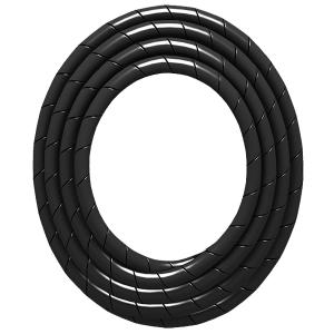 CORD DETANGLER for Clippers, Curling Irons, Hair Straighteners & Blow Dryers (10-Feet, Black)