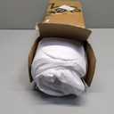 SLEEP ZONE Twin Fitted Mattress Pad Cover - Quilted Soft Breathable Fluffy Pillow Top Bed Mattress Topper Deep Pocket 8-21 inch