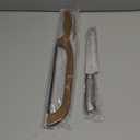 2 Pack Sourdough Bread Knife for Homemade Bread, Serrated Bread Cutter Ergo-Safe Engineering Anti-Stick Bread Bow Knife for Sourdough, Baguettes, Cakes