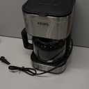 KRUPS Simply Brew Compact 5 Cup Coffee Maker: Stainless Steel Design, Pause & Brew, Keep Warm, Reusable Filter, Drip-Free Carafe