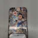 Jusy Compatible with Magsafe Stained Glass Phone Case for iPhone 17 Pro, Cute Aesthetic Magnetic Ring Holder Stand Case, Soft TPU and Hard PC Protective Phone Cover for Women Girls - Bird