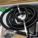 POPOSOAP 12INCH Pond Waterfall Spillway with Multi-Stage Pond Filter & RGB LED Lights APP/Remote Control, 40W 660GPH Pump with 9.8FT Tubing for Garden Ponds, Aquariums, Outdoor Landscapes-P7331D