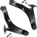 SCITOO 2x Lower Control Arm with Ball Joint Assembly fit 2001 2002 2003 2004 2005 2006 for Hyundai for Santa Fe
