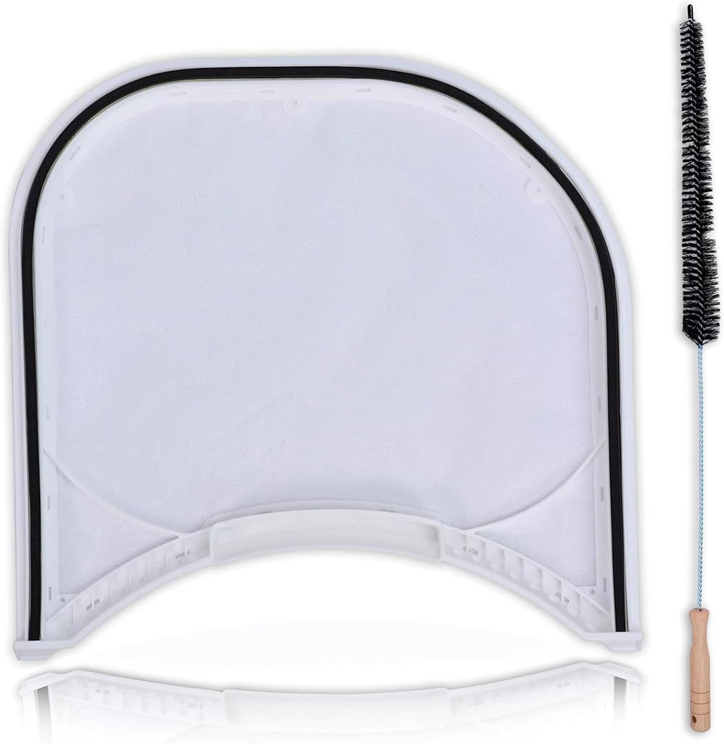 Dryer Lint Filter Screen Trap Replaces For LG DLE7177WM DLE5977B DLE5955W DLE5977S DLE2532W DLE3733S DLE3733W DLE5932W DLE8377NM DLEX7177RM DLEX7177WM DLEX2501V DLEX2501W DLEX2550W DLEX2650R DLEX2650W