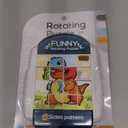 16-Piece Rotating Puzzles for Kids 4-6, Toddlers Puzzles 2-4, Road Trip, Airplane Activities Game, Travel Toys - Brain Teaser, Fine Motor Skills - Birthday Gifts Boys Girls - Dinosaur