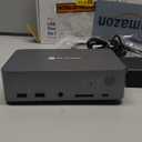 AV Access KVM Switch Dock 2 Monitors 2 Laptops, 4K KVM Switch Dual Monitor, 2 USB-C MST Ports, 60W PD for Each PC, 1G Ethernet, EDID Emulation, 2K@144Hz, 1080P@240Hz, Ideal for Home Office & Gaming