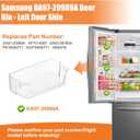 UPGRADED DA97-20989A Refrigerator Door Shelf Bin Compatible with Samsung Refrigerator Door Shelf Replacement, Samsung RF28T5001SR Left Door Bin, RF28T5021SR RF28T5101SR DA63-09780A Fridge Door Shelves