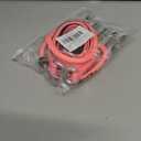 6FT Slip Lead Dog Leash with Double Padded Handle, Anti-Tangle Slip Leads for Dogs, Reflective Nylon No-Pull Training Leash for Small Medium Dogs, Pink