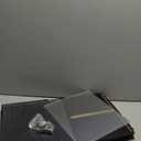 Small Kitchen Pantry Countertop Cabinet, Mini Countertop Cabinet with 2 Sliding Acrylic Doors, 23.6" Small Kitchen Pantry Sideboard, 2 Tier Countertop Storage Cabinet for Dish, Bowl (Black)