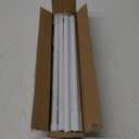 Alskarhem White Curtain Rods for Windows 30 to 88 Inch,5/8 Inch Small Curtain Rod Set With Brackets