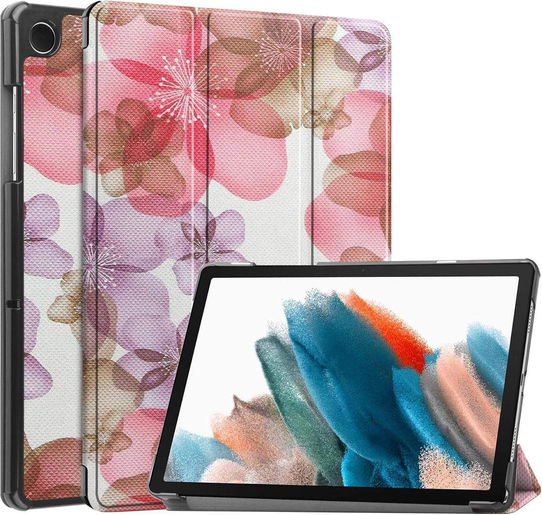 Gylint Folio Case for Samsung Tab A11 2025 & Tab A9 2023 8.7 Inch Flower
