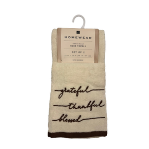 Homewear Hand Towels Set Of 2 15x25