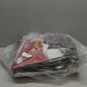 SINTENILL 5 FT Pop Up Christmas Tree with Timer Lights and Decorations, Green Artificial Tinsel Christmas Tree with 24 Ball Ornaments, Collapsible Pencil Tree for Home, Office, Holiday Party