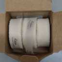 Ribbli 3 Rolls Ivory Ribbon 5/8 Inch x 18Yards Cream White Handmade Cotton Frayed Fringe Ribbons for Wrapping Wedding Invites Bridal Bouquets Baby Shower DIY Crafts Home Decor