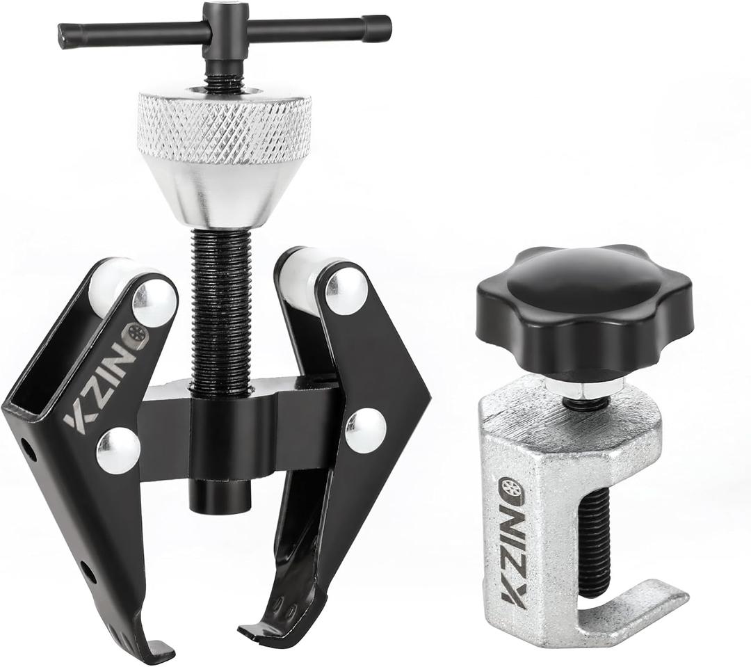 KZINO Windshiled Wiper Puller Tool, Heavy-Duty Arm Battery Terminal Bearing Remover Puller Kit, Windshield Wiper Arm Removal Tool, Arm Bearing Remover Puller Repair Tool