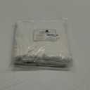 American Baby Company 100% Natural Cotton Percale Ruffled Crib Skirt, Cream, 52"L x 28"W + 13.5"