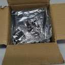 HOME MASTER HARDWARE Self-Closing Gate Kit Black - 3.5 in Spring Tee Hinges 2 Pack + Self-Adjusting Gate Latch 1 Pack