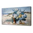 VAYIMDH Minimalist Wall Decor Line Art Gold Modern Wall Art Abstract Green White Textured Artwork for Living Room Dining Room Bedroom Picture 24x48 Inch