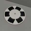 Deneve Deluxe Solar Powered Flagpole Lamp – Dusk to Dawn 12+ Hours, 26 LED, 1300 Lumen Outdoor Lighting for American Flag, Garden Decor, House Decor, 100% Coverage Silver Model