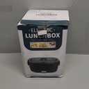 Vingud Electric Lunch Box for Adults, Heated Lunch Box for Men Women with Dual 1.5L SS Containers, Portable 80W Food Warmer for Car/Truck, Lonchera Elctrica Porttil Christmas White Elephant Gifts (Velvet+Blue)