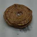 DECYOOL 6 Pack Wasp Nest Decoy Hanging Wasp for Wasps Hornets Yellow Jackets Outdoor Waterproof Material (Dark Brown)