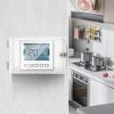 Thermostat Lock Box with Key 7.28x4.72x2.24 Inches Clear Plastic – Prevents Unauthorized Temperature Changes for HVAC Systems – for Home, Office, Schools, Property Managers