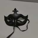Black Colombina Wearable Mask