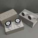 Google Nest Cam Outdoor (Wired, 2nd Gen) - 2 Pack - Security Camera with 2K Video and Gemini, Night Vision, 2-Way Audio - Works with Google Home - 2025 Model - Snow