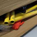 Soccer Rebounder Bounce Back Net,Baseball Rebounder Net, Adjustable Angle All Ages Volleyball Rebounder Training Equipment, Soccer Themed Gifts for Backyard Soccer Practice (3.3FT)