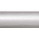 Kenney Nicholas Twist & Fit No Tools Tension Curtain Rod, 28 to 48 Inch Brushed Nickel Silver Extendable Rod, Easy Install