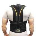 ZSZBACE Back Brace Posture Corrector for Men and Women, Full Adjustable for Upper and Lower Back Pain Relief- Scoliosis Hunchback Thoracic Spine Corrections and Back Support (Large (Pack of 1))