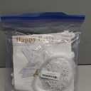 21 Pcs White Snowflake Decorations Christmas Paper Hanging Fans Decor Winter Wonderland Party Decorations with Frozen Snowflake Garland Star Hanging for Xmas Winter Wedding Birthday