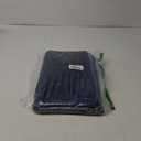 OLANLY Thick Memory Foam Bath Mat Rug 30x20, Extra Soft Absorbent Bathroom Rug, Quick Dry Bath Mats, Non-Slip, Machine Washable Carpet for Bathroom, Tub and Shower, Home Decor Accessories, Navy