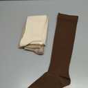 Cotton Compression Socks for Women&Men 15-20mmHg Knee High Cute Support Sock for Nurses, Pregnant Women, Travel