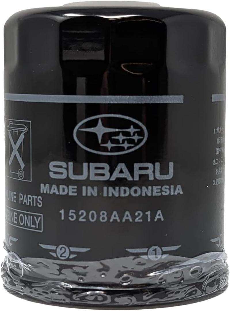 Subaru Engine Oil Filter & Crush Washer Kit (1, 2, 3, 6, 12 pks available) Outback Legacy Impreza Forester XV Crosstrek Ascent 15208AA21A 803916010 (1 Pack)