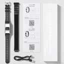 Smart Bracelet for Women Men, Activity & Fitness Trackers/SpO2/Heart Rate/Sleep Stress/1ATM Waterproof,Automatic Monitoring Wearable Fitness Tracker with Free App,2 Bands