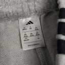 adidas Men's Essentials 3 Stripe Regular Fit Fleece Pants (2XS Grey Heather/Black)