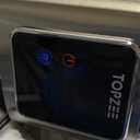 topzee Espresso Machine 20 Bar, Compact Coffee Maker with Milk Frother & Cold Brew Function, 52oz Removable Water Tank, Stainless Steel Cappuccino, Latte Maker, Silver