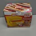 Nostalgia Oscar Mayer Diner-Style Hot Dog Steamer and Bun Warmer, 8 Hot Dog and 4 Bun Capacity, Steam Bratwursts, Sausages, Vegetables, Fish, Dumplings, Yellow