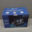 EKAT 10 inch Detachable Single Din Car Stereo with Apple CarPlay and Android Auto, 10.1 Touch Screen 1 Din Radio with Mirror Link/1080P/EQ Audio/SWC/Bluetooth +Backup Camera+MIC