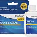 6 x HealthWise Maximum Strength Lidocaine Cream | Numbs Away Pain | Long-Lasting Relief | Non-Greasy | 1.75 Oz