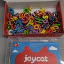 Gamenote Classroom Magnetic Alphabet Letters Kit 178Pcs with Double Side Magnet Board - Foam Alphabet Letters for Preschool Kids Toddler Spelling and Learning Colorful ABC Education Fridge Magnets