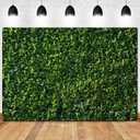 10x8FT Polyester Nature Spring Green Leaves Photo Background Wedding Birthday Party Newborn Baby Shower Photography Backdrops Zoo Decor Shoot Props Bannner