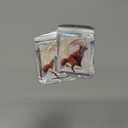 2 x Christmas Tree Decorations, Acrylic Animal Christmas Ornaments, Home Decoration, Party Decoration, Small Animals on The Moon (Moon Fox)